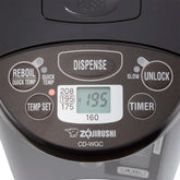 Zojirushi CD WGC40TS Micom Water Boiler and Warmer, 4.0 L, Silver | 4 Temp Settings, Quick Temp, Stainless-Steel Interior, 6-10 Hr Timer, PFAS and Bpa-Free