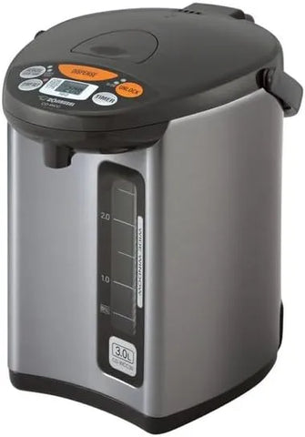 Zojirushi Micom Water Boiler and Warmer (135 oz. / 4L, Silver)