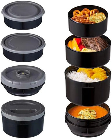 Zojirushi SL-JBE14BZ Mr. Bento Stainless Lunch Jar 41 Oz Carbon Black