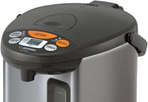 Zojirushi Micom Water Boiler and Warmer (135 oz. / 4L, Silver)