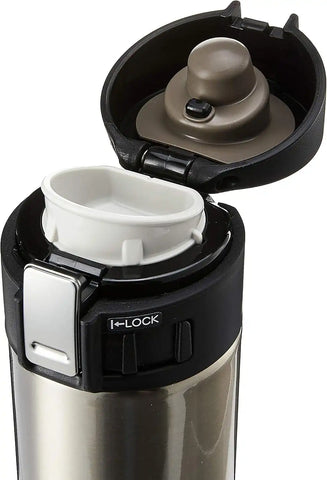Zojirushi 0.36-Liter Stainless Steel Travel Mug, 12-Ounce, Silver